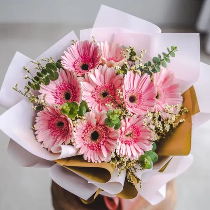 L'Atelier Floral Parisien , Fresnes : bouquet de gerberas