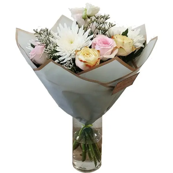 L'Artisan Floral Parisien, Fresnes : bouquet chrysanthèmes et roses